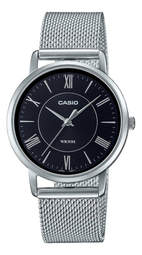 Reloj Casio Ltp-b110m Carcasa Acero Cristal Duro 50wr
