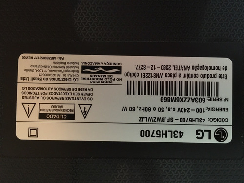 Smart Tv LG 43lh5700 Dled Full Hd 43 Em Perfeito Estado