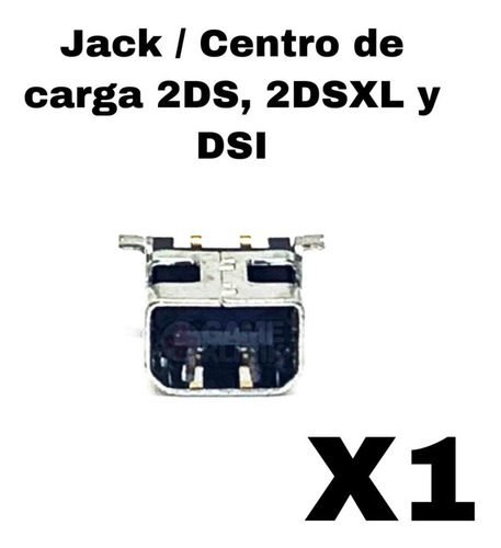 Jack Conector Centro De Carga Para Nintendo 2ds / New 2ds Xl