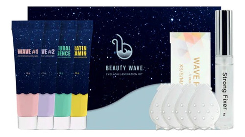 New Beauty Wave Kit Lifting De Pestañas Y Laminado De Cejas