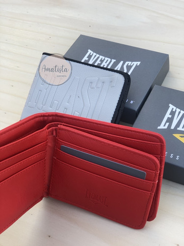 Billetera Hombre Everlast Cuero Pu 100% Original 26282