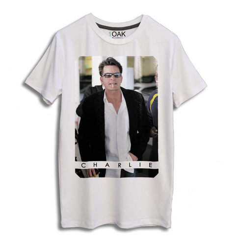 Playera Charlie Sheen, Calidad Premium