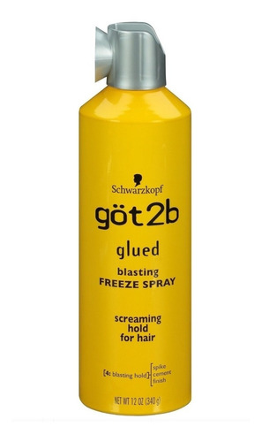 Spray  Got2b Glued Blasting Freeze Schw - mL a $235