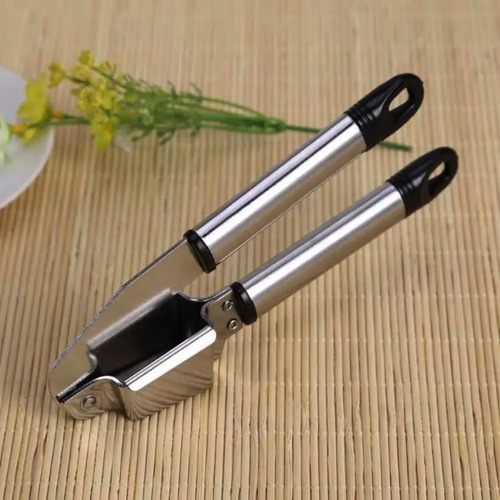 Imagem 6 de 8 de Espremedor Triturador De Alho Inox Com Tambor Removível