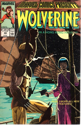 Marvel Comics Presents Wolverine Nº 40 - Bonellihq Cx413