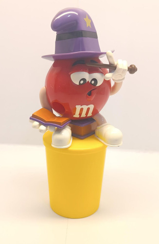 Dispenser M&m M E M Mem Original Grande Feiticeiro Mago Mági (Usado)