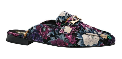 Crivelli Zapatillas Zapatos Mules Flores Casual Dama 28-9083