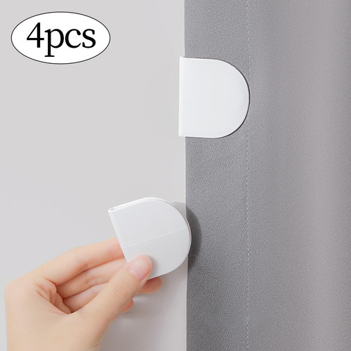 4x Clips Para Cortina De Ducha, Suministros Duraderos Para
