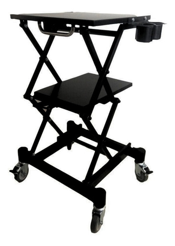 Carrinho Rack Mesa Auxiliar Para Ultrassom Portatil Seguro
