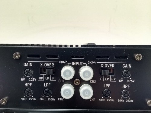 Imagen 6 de 8 de Amplificador Clase D. Rock Series. Rks-r1000.4dm. 4 Canales.
