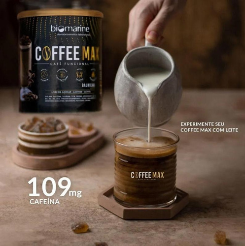 Biomarine Coffee Max Bebida Funcional 220g - Sem Glúten
