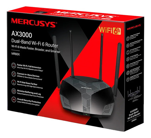 Router Inal Wifi6 Ax3000 Mercusys