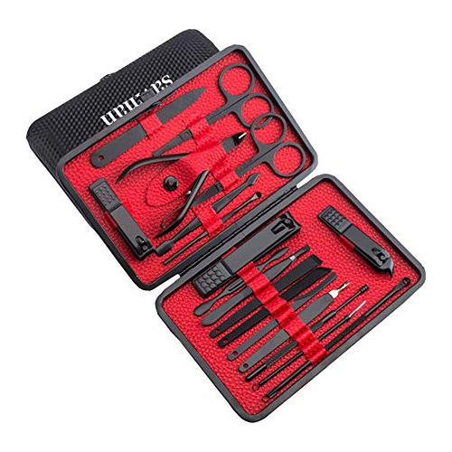 Juego De Manicura Kit De Cortaúñas Profesional 18 En ...