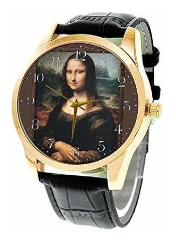 Reloj De Ra - Hermosa Mona Lisa Art Masterpiece Leonardo Da 