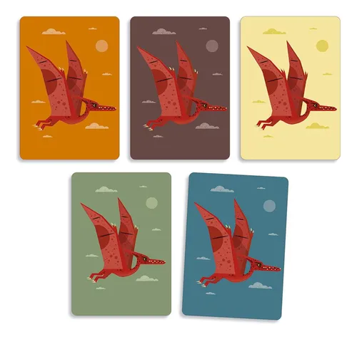Dino Draft Juego De Caja Djeco 2 A 5 Jugadores +6-99 Años
