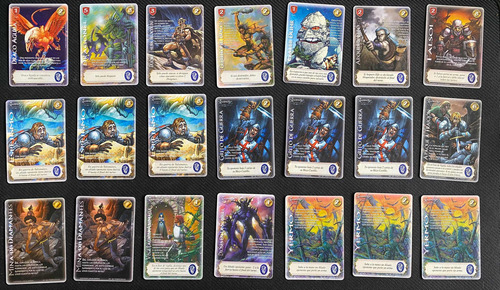 Lote 21 Cartas Antiguas Mitos Y Leyendas Espada Sagrada 3