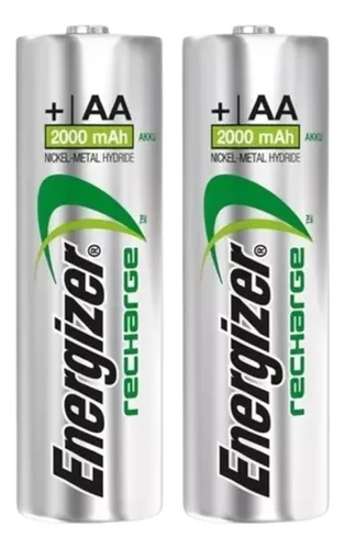 Pila Energizer Recargable Doble Aa X2 Und