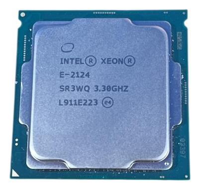 Processador Intel Xeon E-2124 Quad Core 8mb Smart 3.30ghz