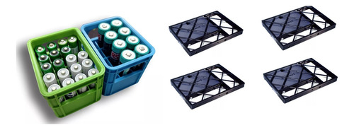 Organizador De Pilas +disco Rígido Ssd 2.5 A 3.5 (para Tray)