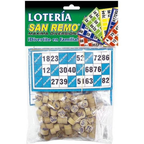 Loteria San Remo X24 Cartones