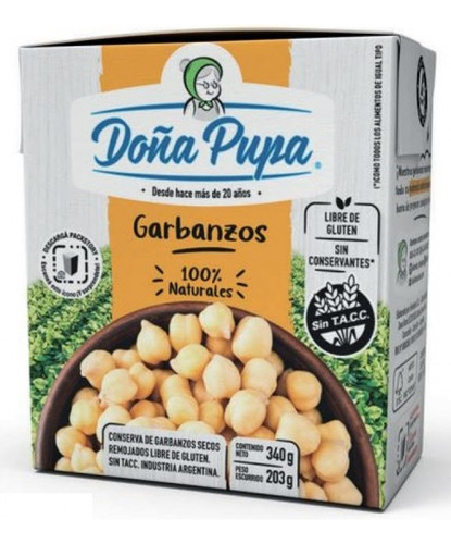 Doña Pupa Granos Natural En Tetra Brik