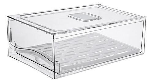Caja De Almacenamiento Para Refrigerador, Plástico Apto Para
