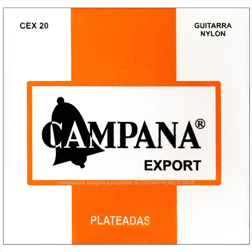 Encordado Cuerdas Campana Export Guitarra Criolla Clasica