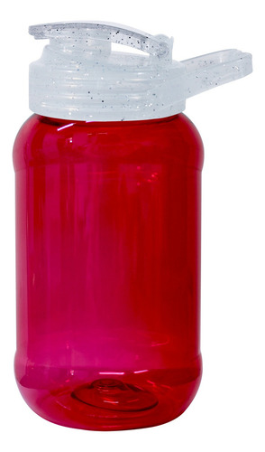 Cilindro Dulcero Neón C/ Asa Glitter 30 Pzas, 500 Ml Color