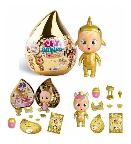 Muñeca Bebe Lloron Cry Babies Lagrimas Magica Golden Edition