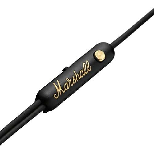 Marshall Mode Eq In-ear Headphones Black And Brass