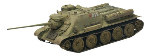 1:72 Modelo De Tanque Su 85m Modelo De VehĂculo Con Ruedas