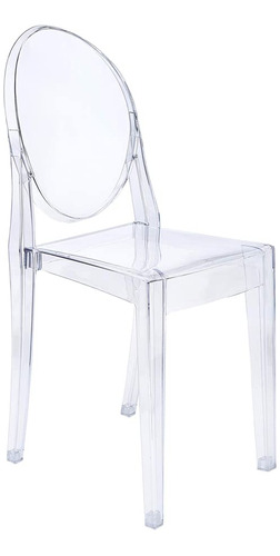 Canglong Silla Apilable Moderna De Acrílico Sin Brazos, Co.