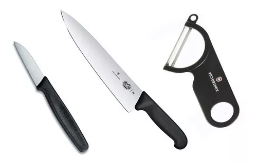Cuchillo Victorinox Chef 25cm+pelapas+mondador Envio Gratis