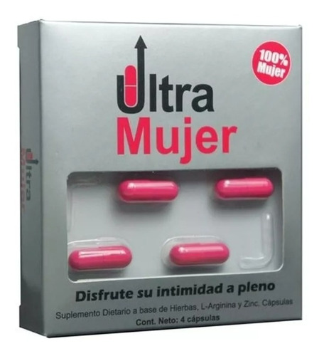 Ultra Mujer Caja X 4 Capsulas Sabor Neutro