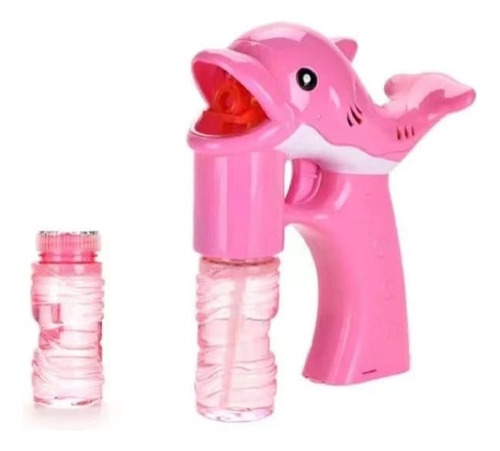 Máquina De Bolhas Dolphin Bubble Gun Soprando Sabão