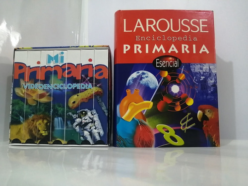 Video Enciclopedia  Primaria Rezza Y Larousse  1 Vol Y 7 Vhs