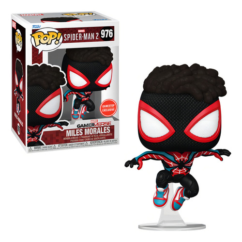 Funko Pop! Marvel Spider-Man 2 Miles Morales 976 Gamestop