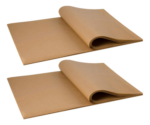 Pacote Com 200 Folhas De Papel Vegetal De Cozinha Para Assar