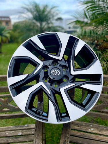 Roda Toyota Sw4 Diamond Aro 22 6x139 S39 / Valor Unitário Cor Preto Diamantado 6x139