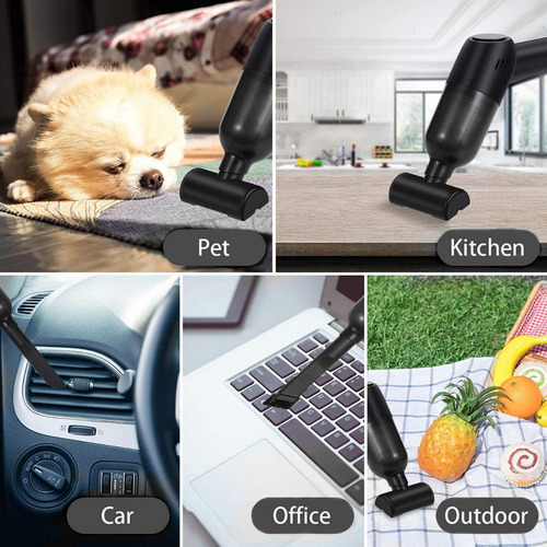 Para Aspirador De Coche Portátil Inalámbrico Recargable