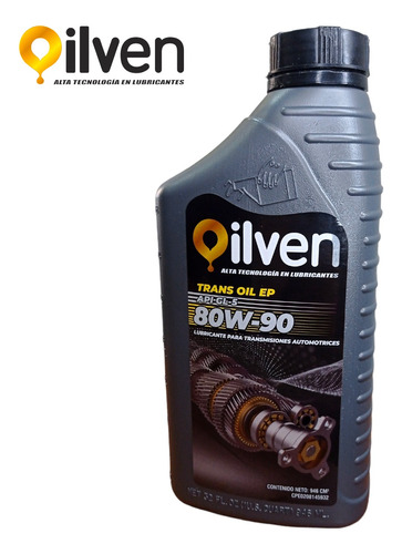 Aceite Para Transmision Valvulina 80-90 Oilven ( 946 Ml )