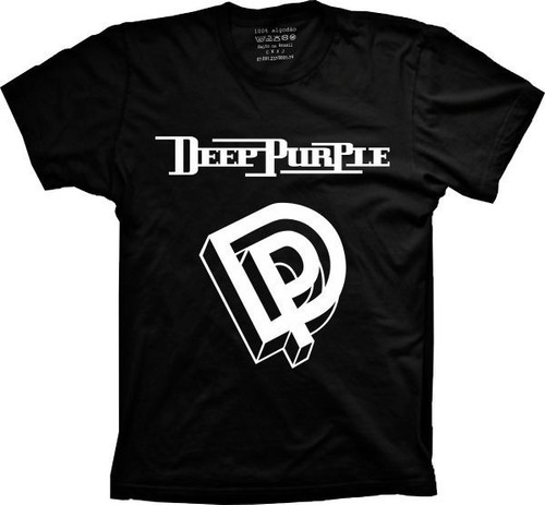 Camiseta Plus Size Banda - Deep Purple