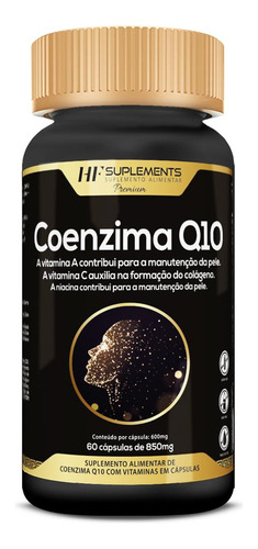 Coenzima Q10 Vitamin Complex 850mg 60caps Hf Suplements
