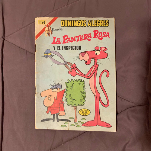 Comic Antiguo Domingos Alegres - La Pantera Rosa Ed. Novaro