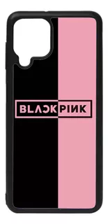 Funda Protector Para Samsung A12 Black Pink