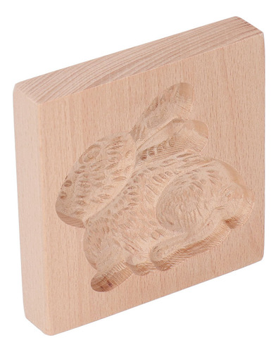 Molde De Madera De Haya Reutilizable Para Galletas Lavables