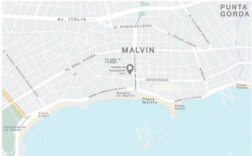 Imagen 1 de 6 de Venta Monoambiente En Zona Malvín A Una Cuadra De La Rambla, Ideal Inversores - Montevideo Malvi­n