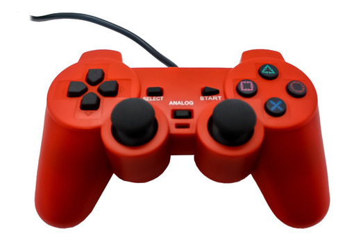 Joystick Control Analogo Compatible Ps-c2 Liu Color Rojo