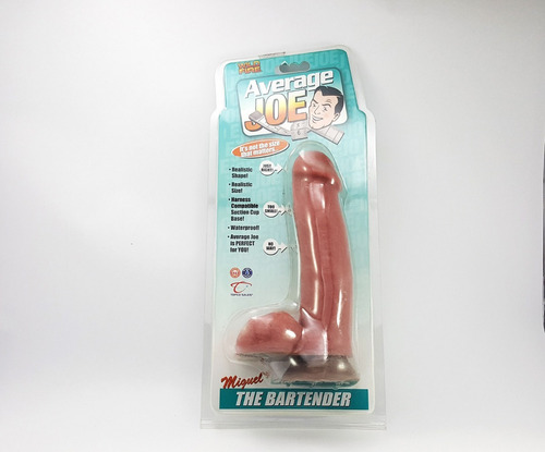 Dildo Consolador Average Joe Miguel The Bartender