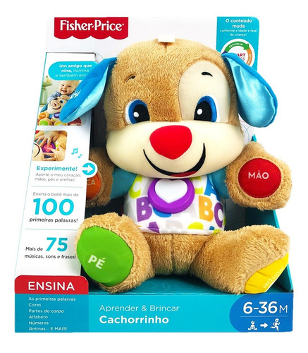 Aprender & Brincar Cachorrinho Smart Stages Fisher-price